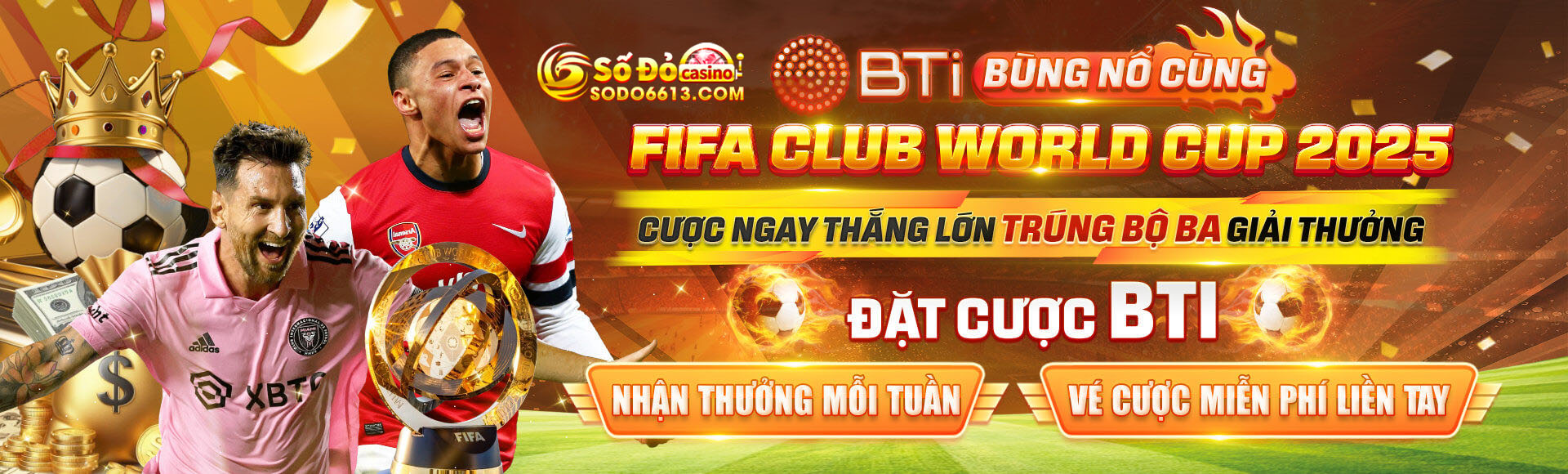 Bùng nổ FiFa Club World Cup 2025 cùng Sodo66