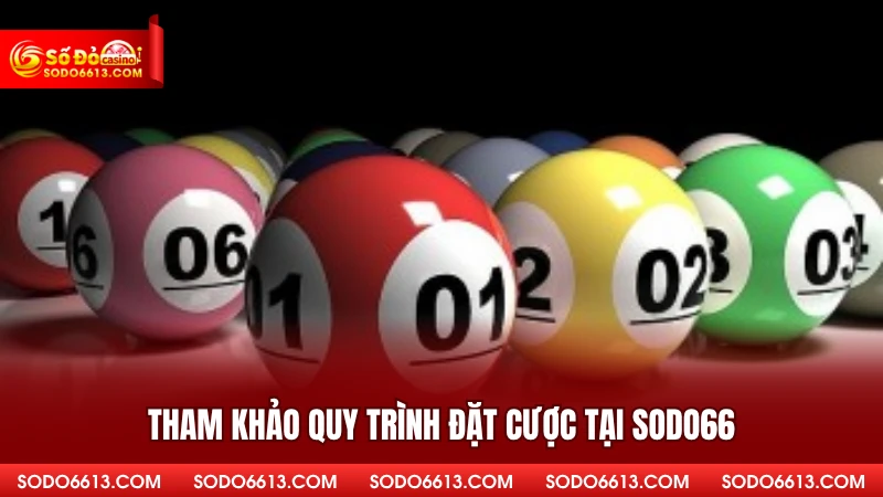 Tham khảo quy trình đặt cược tại Sodo66